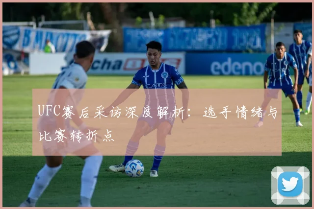 UFC赛后采访深度解析:选手情绪与比赛转折点